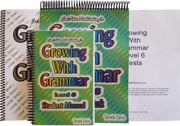 Growing With Grammar, Level 6, Complete Set
