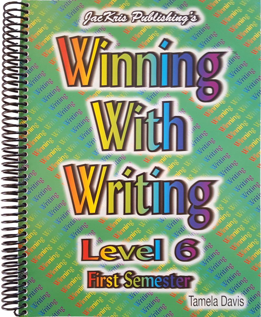 Winning With Writing, Level 3, First Semester Workbook – JacKris Publishing