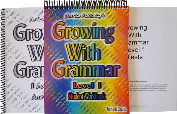 Growing With Grammar, Level 1, Complete Set – JacKris Publishing