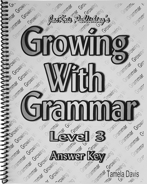 Growing With Grammar Level 3 Set – Homeschool Central