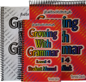 Growing With Grammar, Level 4, Student Manual, Student Workbook, and Answer Key