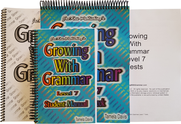 Growing With Grammar, Level 7, Complete Set