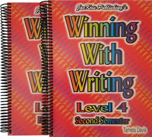 Winning With Writing, Level 4, First and Second Semester Workbooks
